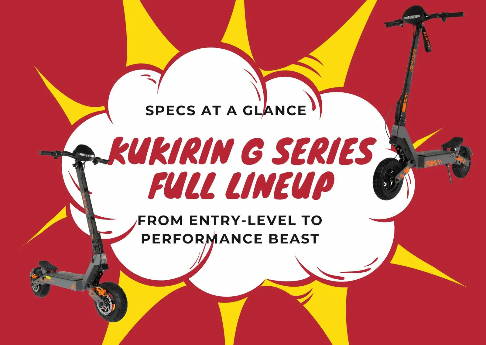 From Entry-Level to Performance Beast: KuKirin G Series Full Lineup – Specs at a Glance