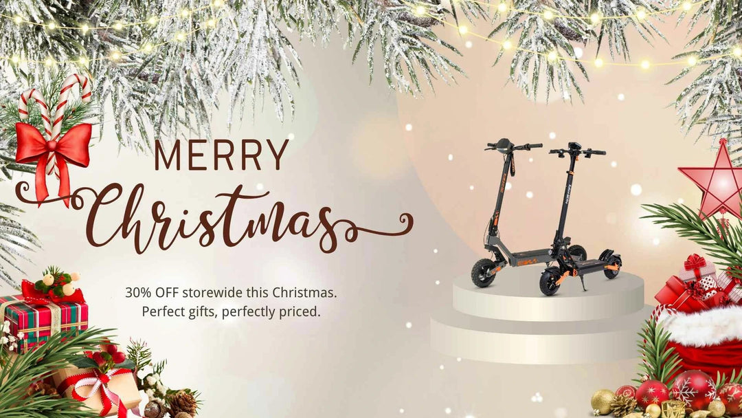Unwrap the Ultimate Ride: Christmas Deals on KuKirin E-Scooters!