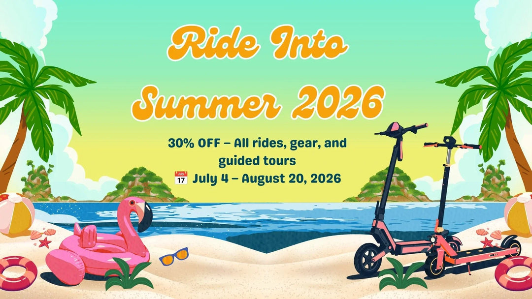 Ride the Waves of Summer: 30% OFF KuKirin E-Scooters – Limited Time!